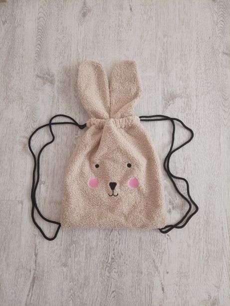 Plecak worek dla dziewczynki króliczek