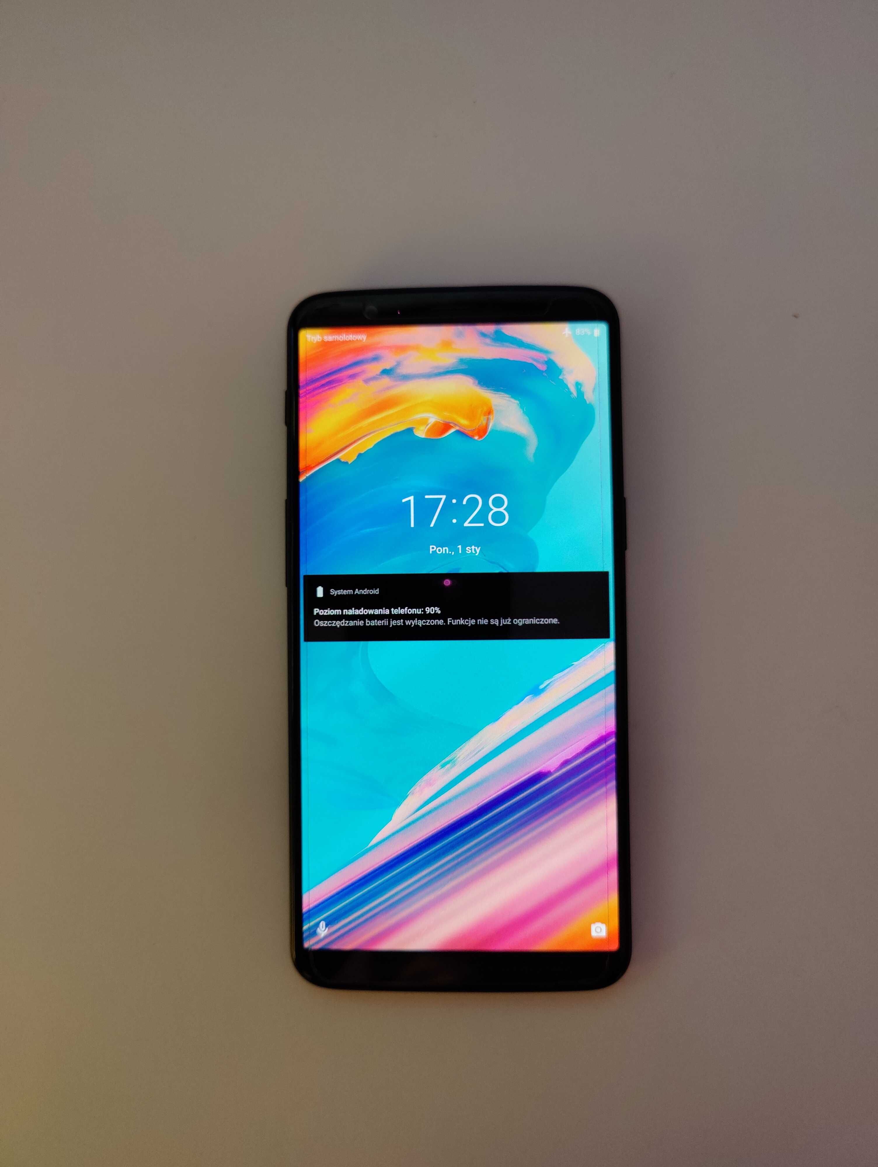 ONEPLUS 5T 6gb/64gb Bateria super kondycja/cały zestaw ori