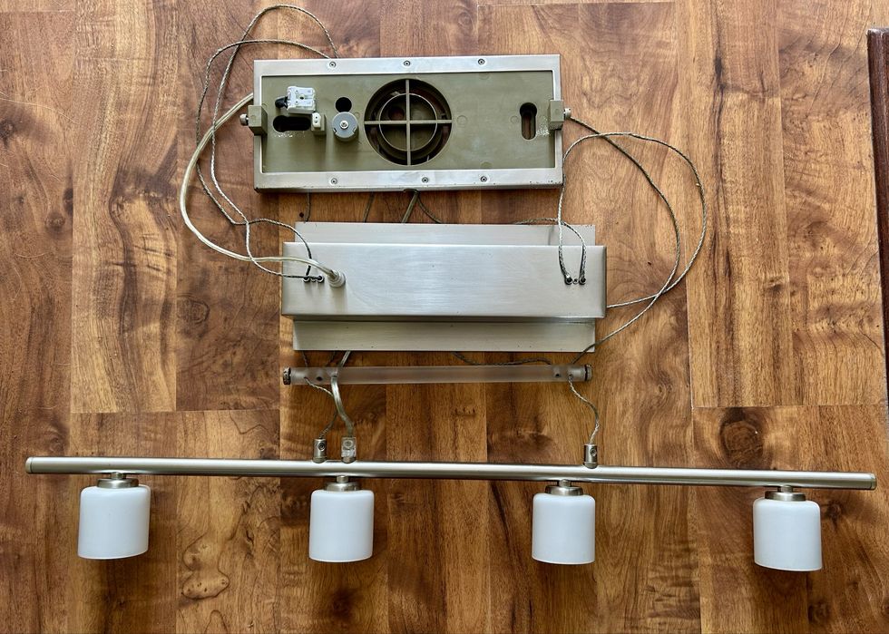Tidig Lampa IKEA nad blat/stół 4 punktowa