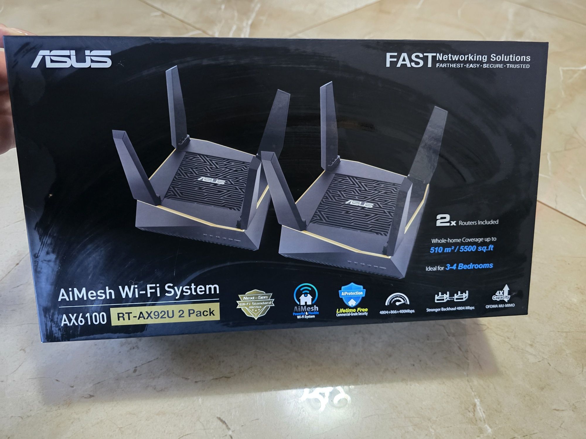 Wi-Fi 6 (AX) Mesh система (2 pack)