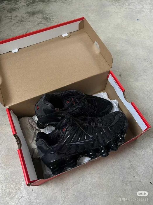 Buty meskie Mokasyny Nike_Shox_TL_Black R.44