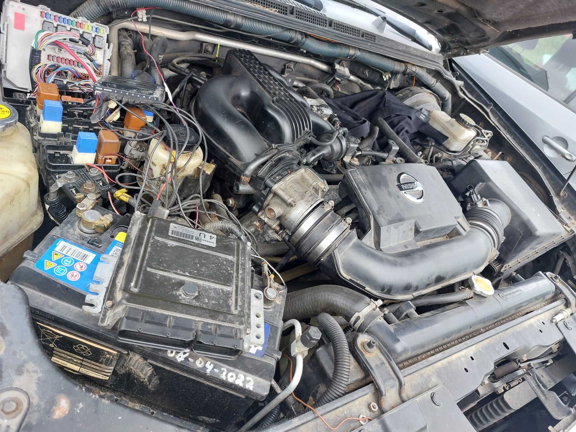 WSZYSTKIE CZĘŚCI! Nissan Pathfinder 4.0 V6 VQ40DE, RE5R05A, KH3