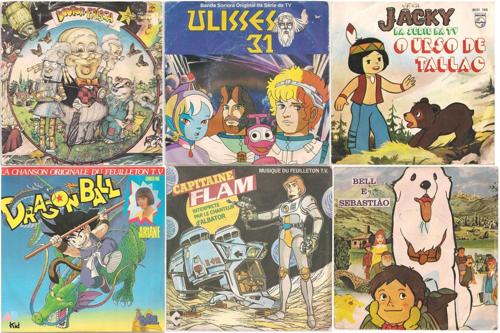 Singles Séries Infanto Juvenis Dragon Ball Capitaine Flam Bell