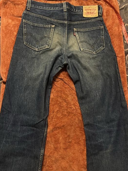 Levis 505 сині | заміри  W31 L34