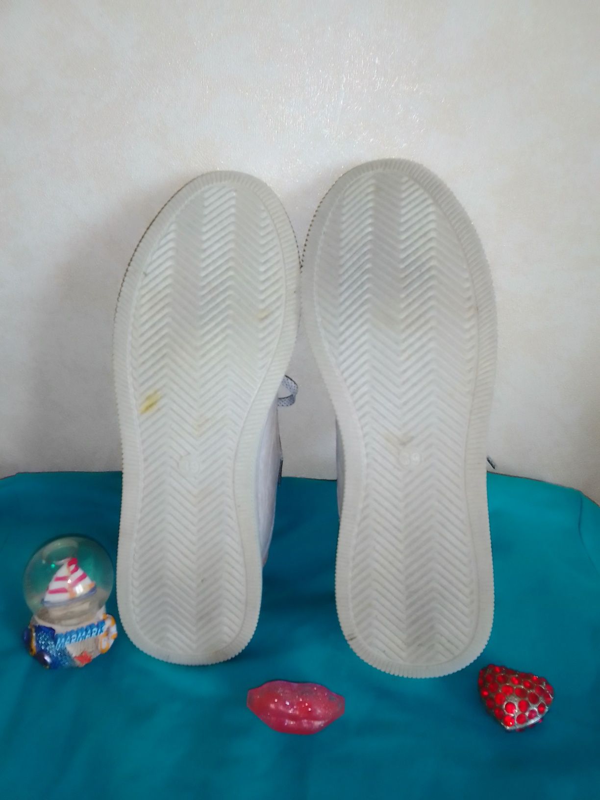 Кроссовки ECCO Haтуральн. кожа. Made in Germany. Размер 38 (25 см)