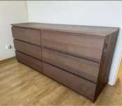 Komoda ikea malm 6 szuflad + dostawa z wniesieniem.