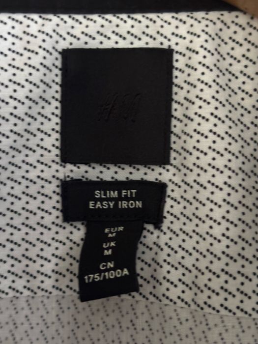 Koszula męska H&M – rozmiar M, slim fit, stan idealny!