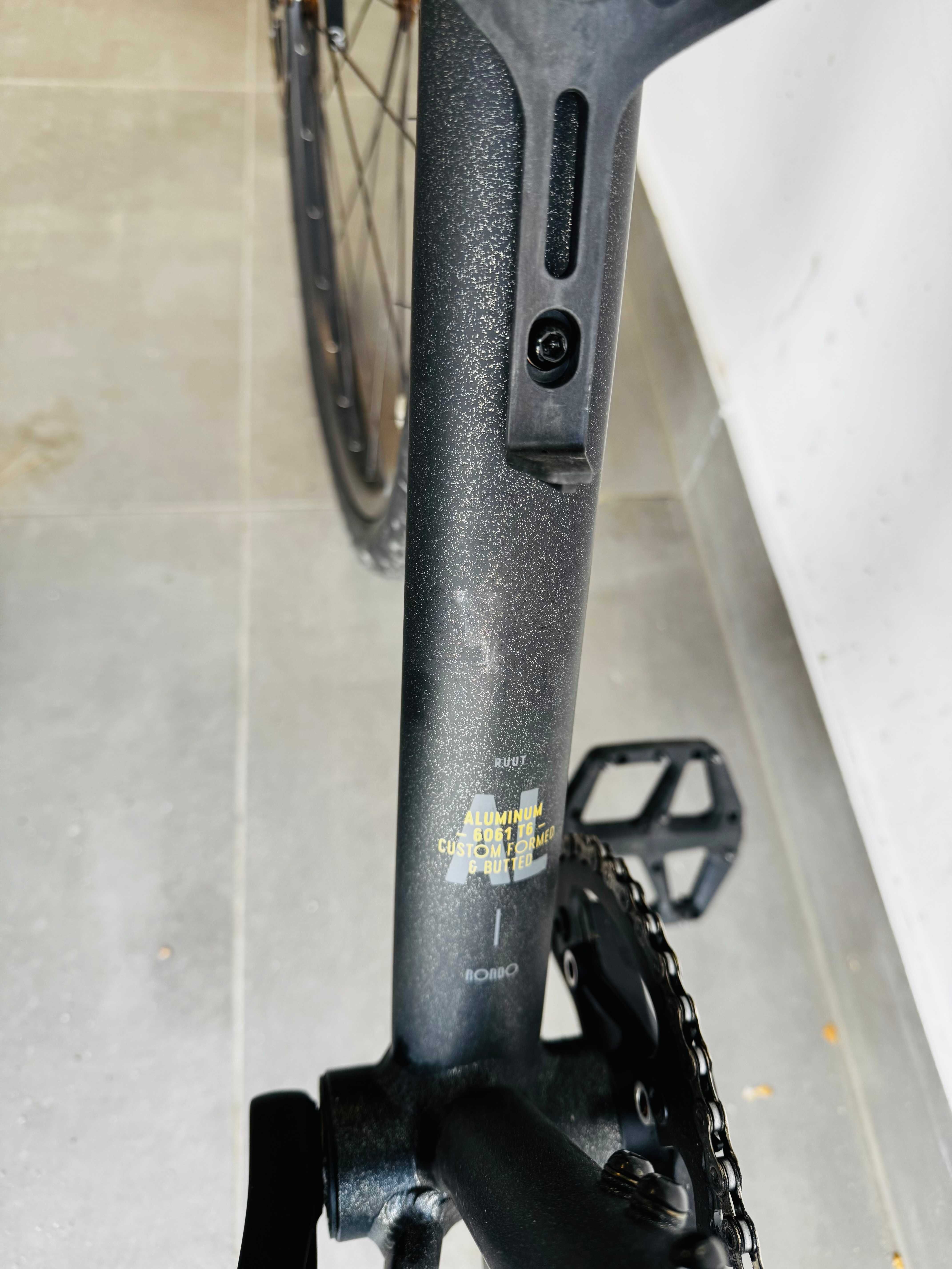 Rower Gravel RONDO Ruut AL2 ALL BLACK Rozmiar S