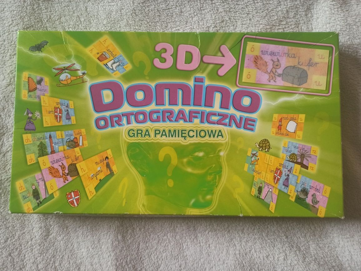 Domino ortograficzne 3D