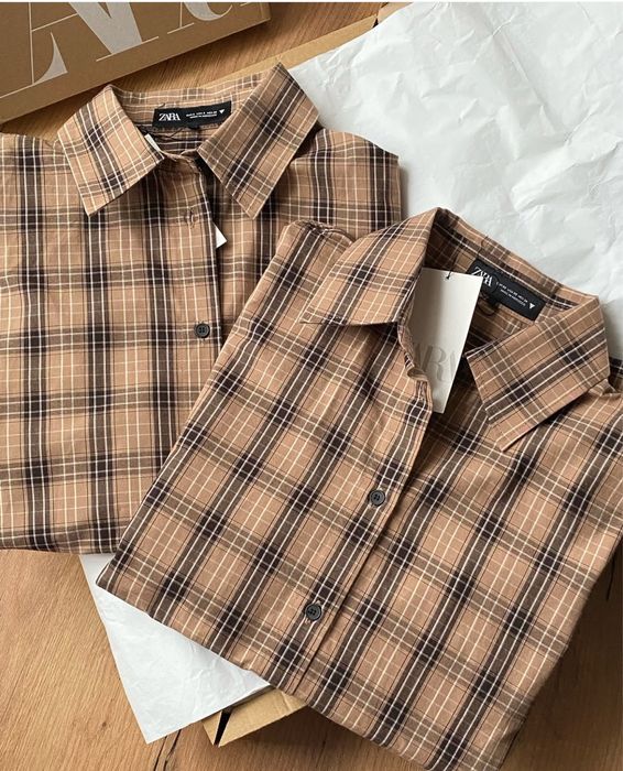 Стильна сорочка від ZARA великий вибір одягу