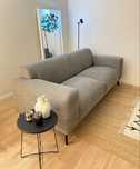 Sofa cinza area store