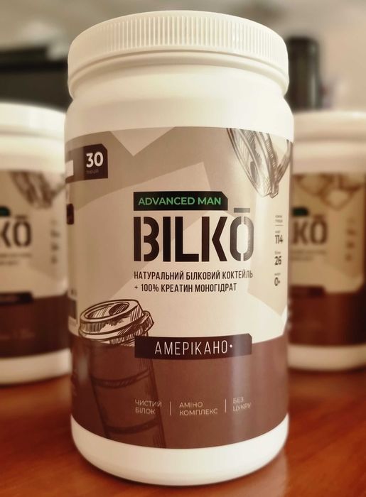 Протеїн Bilko Advanced Man 87% білка, підсилений креатином