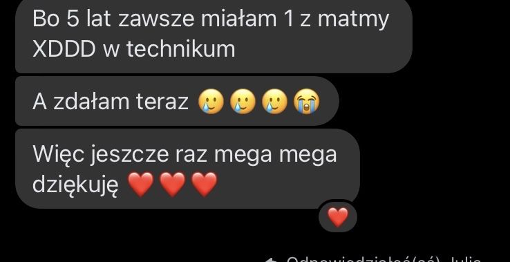 Korepetycje z matematyki  (poprawka matury,matura 2026)
