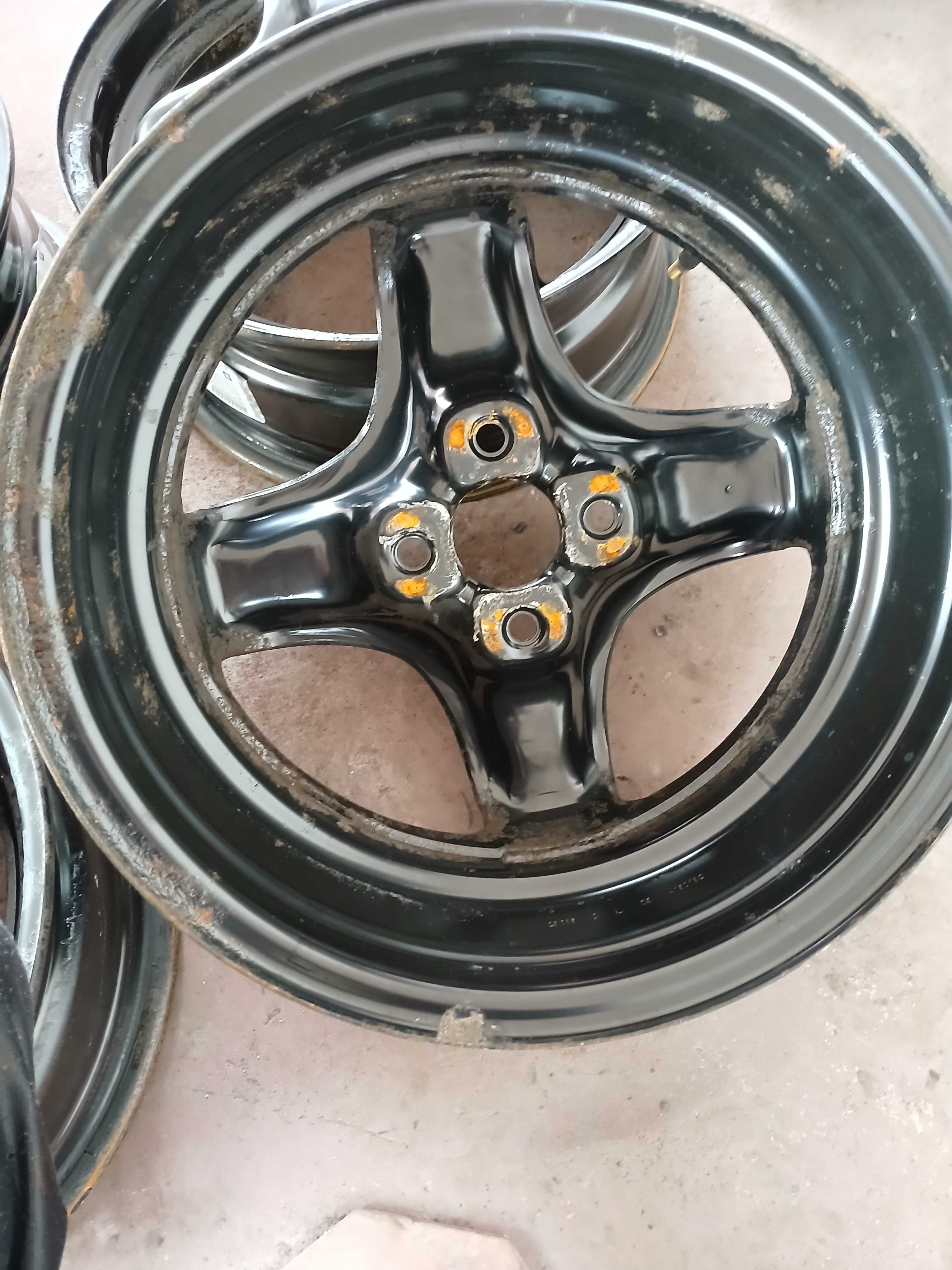 Felgi stalowe strukturalne OPEL Corsa Karl itp 4x100 6j15 et 39 TPMS