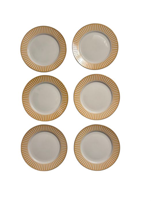 Nowe Talerzyki deserowe Harmony 20,5cm 6 sztuk nr.8423