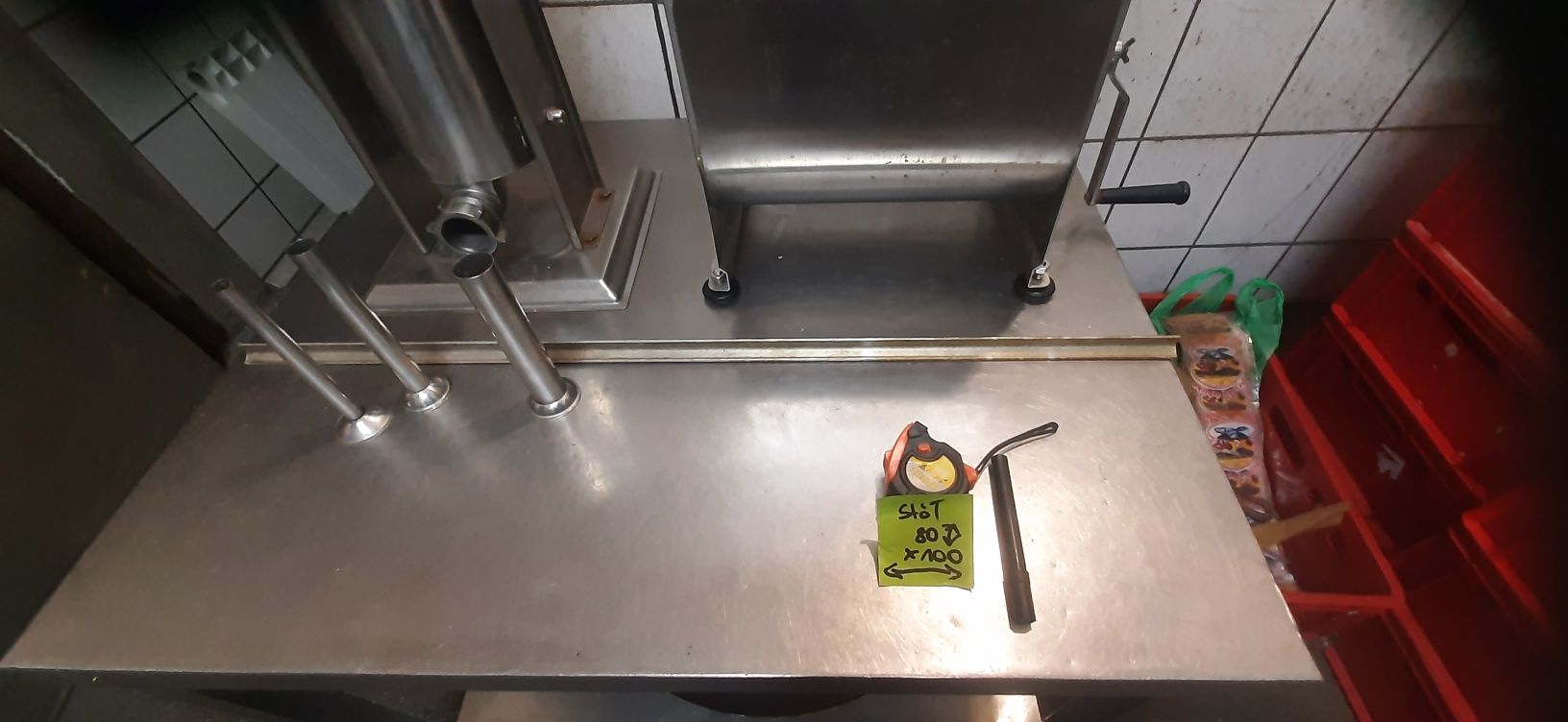 Stół nierdzewny i Aluminiowy
