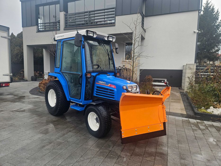 Ciągnik Traktorek ISEKI TF330 4x4 + pług