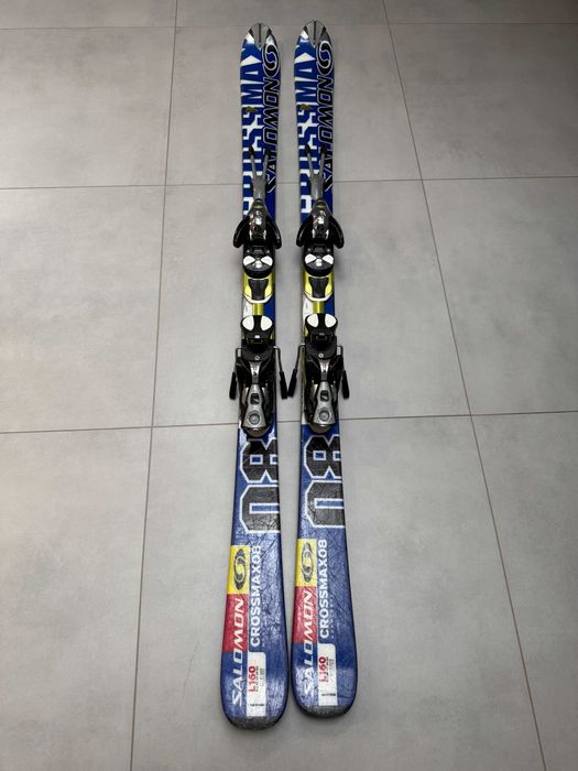Salomon Crossmax 08 (160 cm)- świetne narty carvingowe