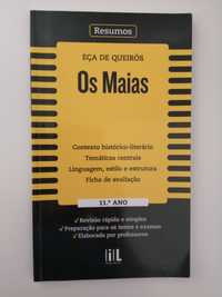 Livro de apoio escolar - Os Maias- Resumos