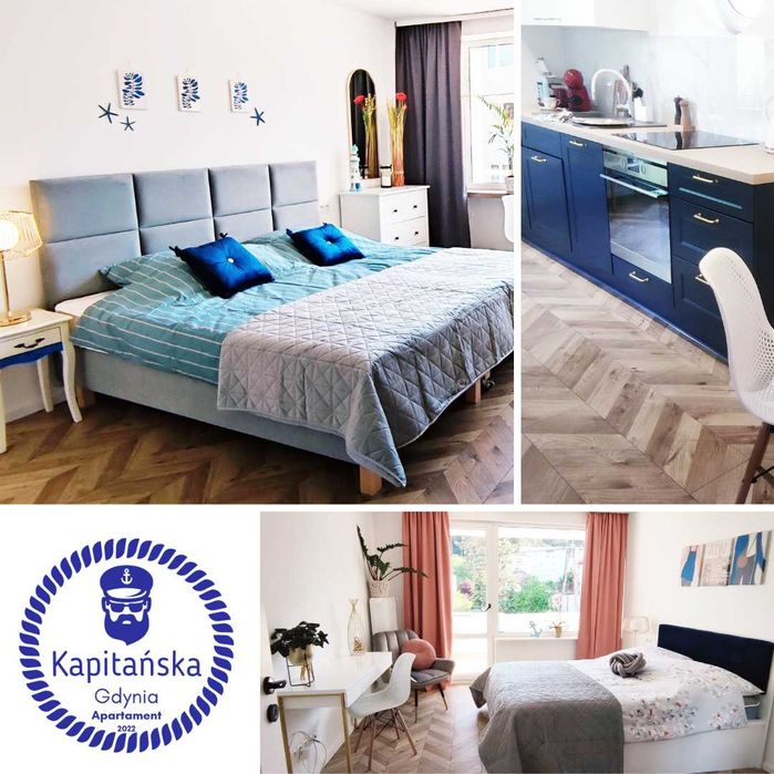 Mieszkanie na Wynajem GDYNIA nad Morzem Noclegi Urlop 6 Święta Office