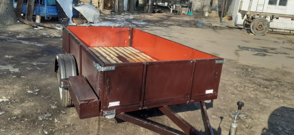 Новый автомобильный прицеп усиленный 260 на 132