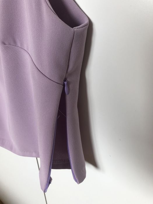 Zestaw sukienka z topem szyte na miarę dla druhny