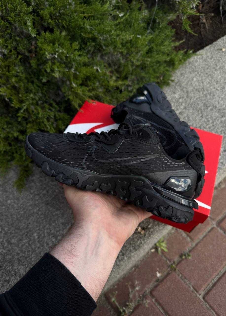 АКЦІЯ! Nike React Vision Black 40 41 42 43 44 45 найк реакт