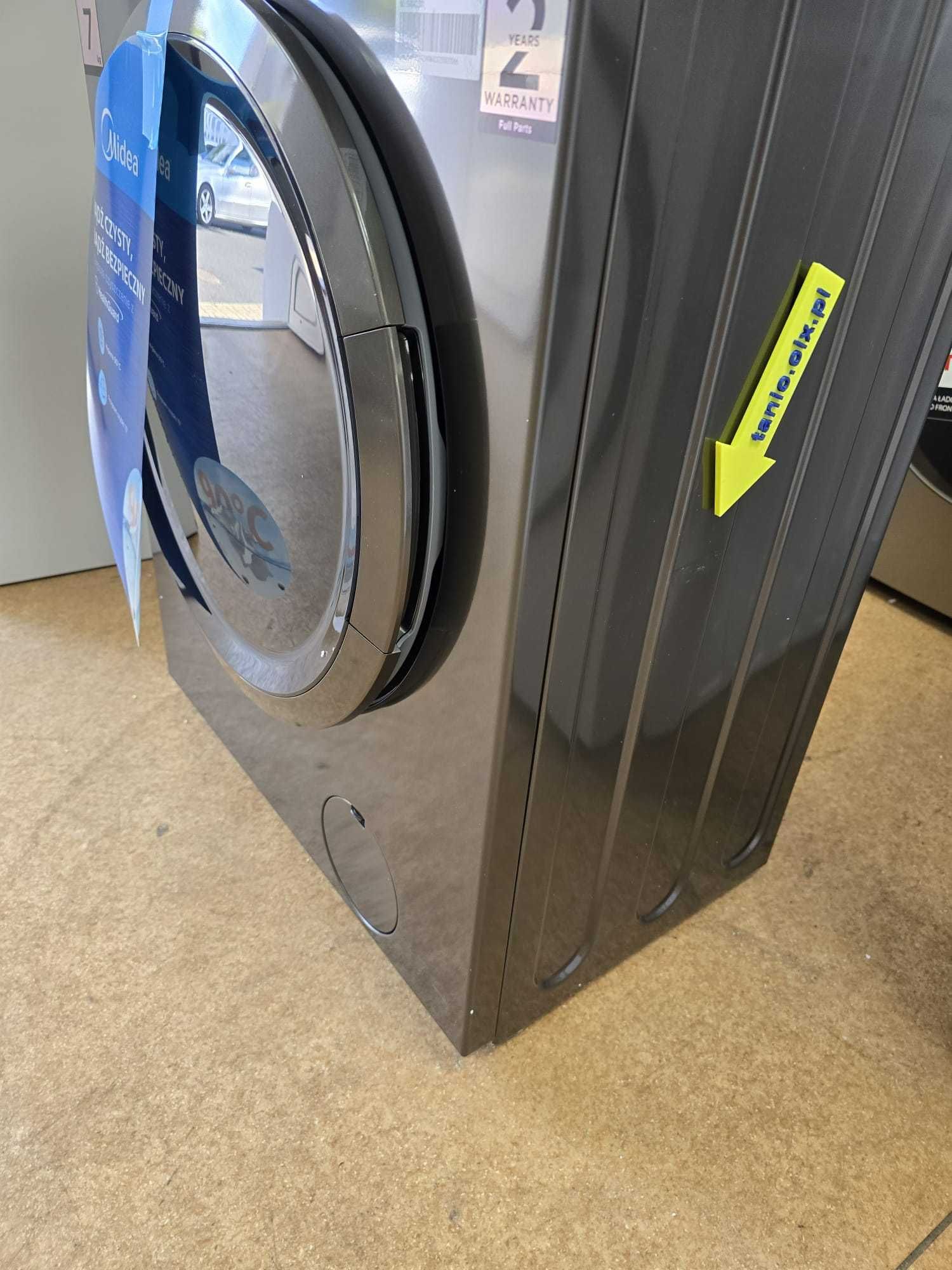 OUTLET nowa Midea Pralka Slim MF100W70/T 7 kg srebrna gwar 2 lata V1 &