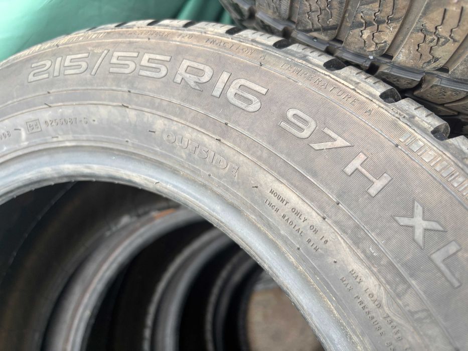 215-55-R16 NOKIAN WR комплект 4штуки зимней резины GERMANY 2023