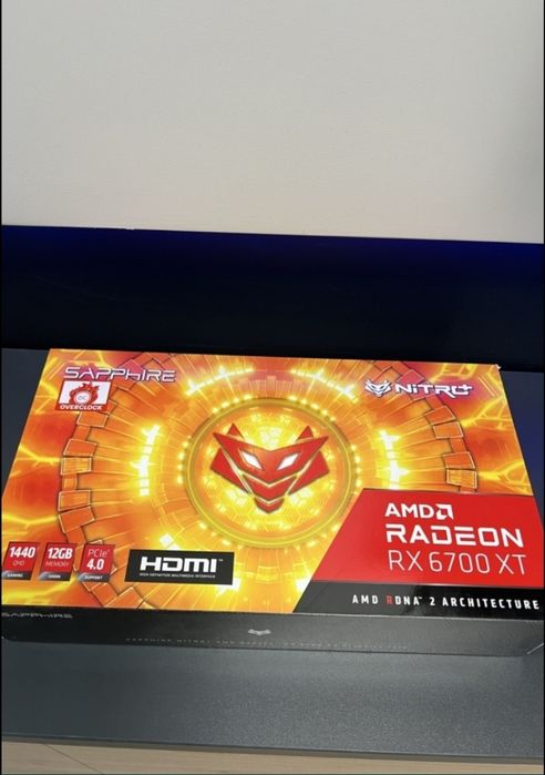 Відеокарта Sapphire RX 6700 XT Nitro+ 12GB GDDR6 Ідеальний стан
