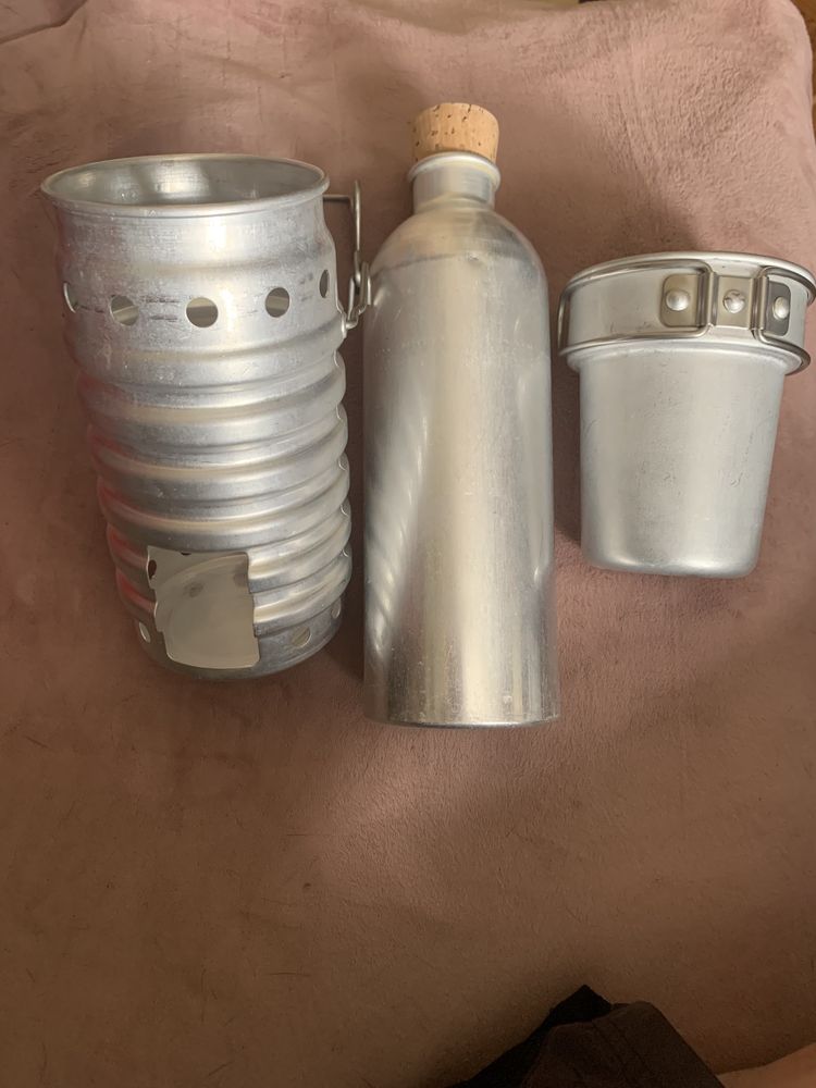 Швейцарская армейская печка 1976г.Volcano mess kit