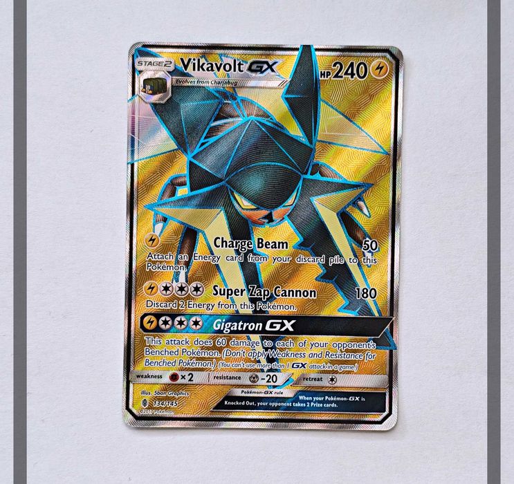 Vikavolt Gx 134/145 GRI Pokemon ENG-NM