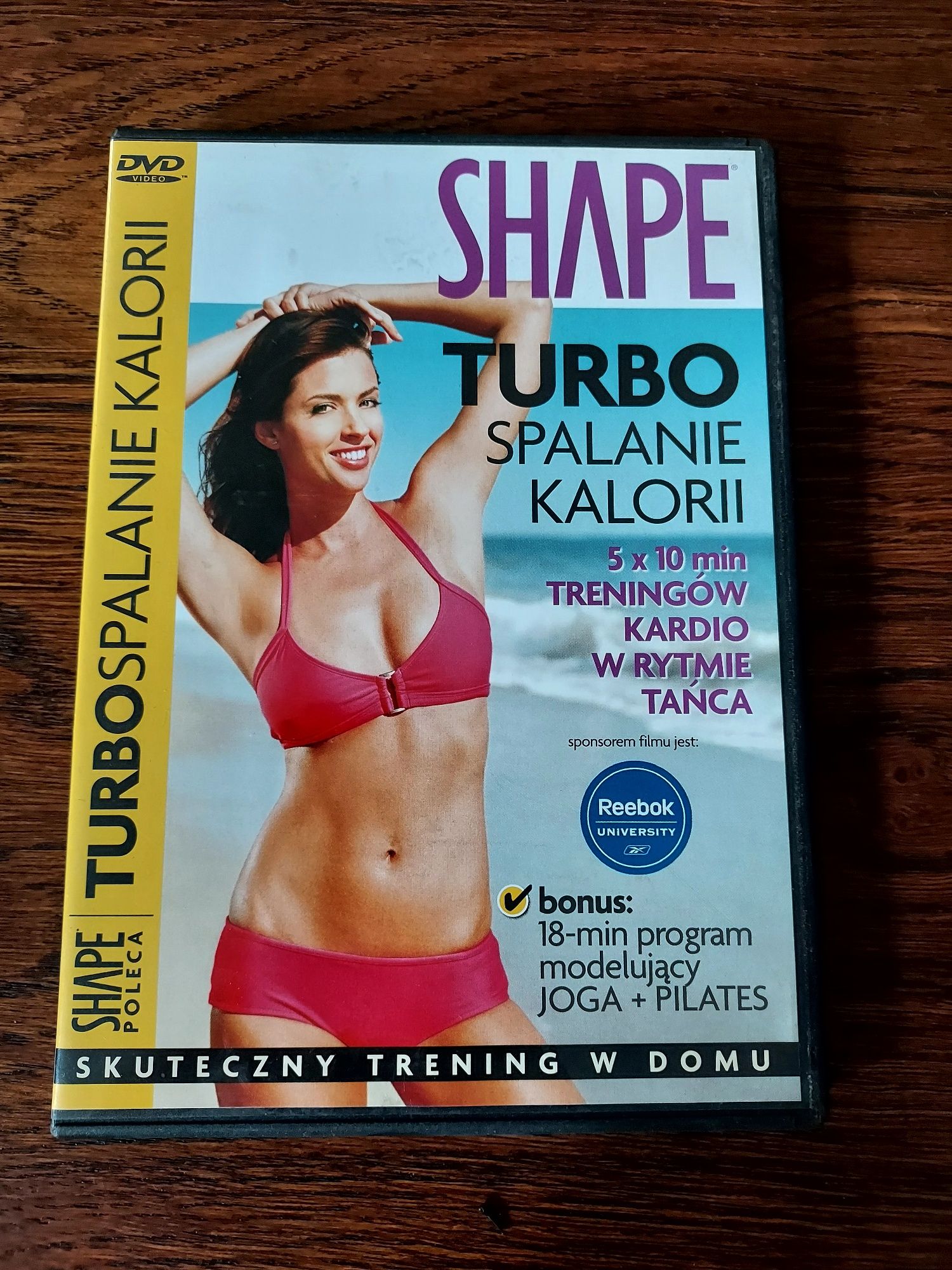 Płyty DVD Shape - Pilates, Bikini Body, Joga, Płaski Brzuch