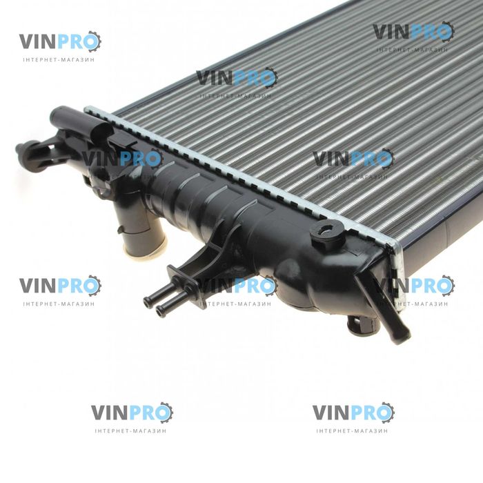 Радіатор охолодження Opel Astra G/Zafira A 1.4-1.8 16V 98-09.