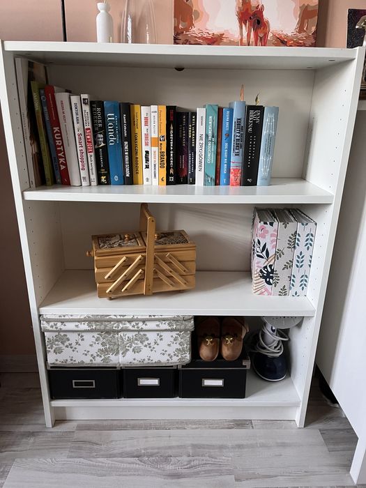 Regał półka na ksiazki biała IKEA