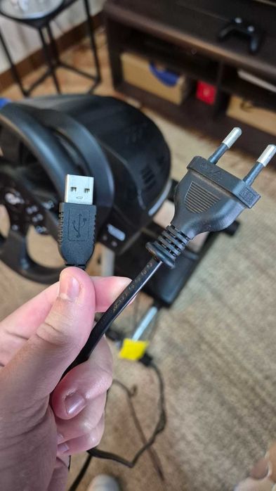 Volante T300RS GT Edition com Wheel Stand Pro V2 + Open Wheel Add-On