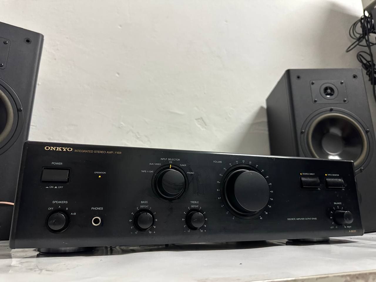 Wzmacniacz stereo Onkyo A-8820, 2 x 85 W, Japan