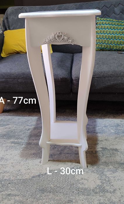Mesa Suporte Provençal Branca