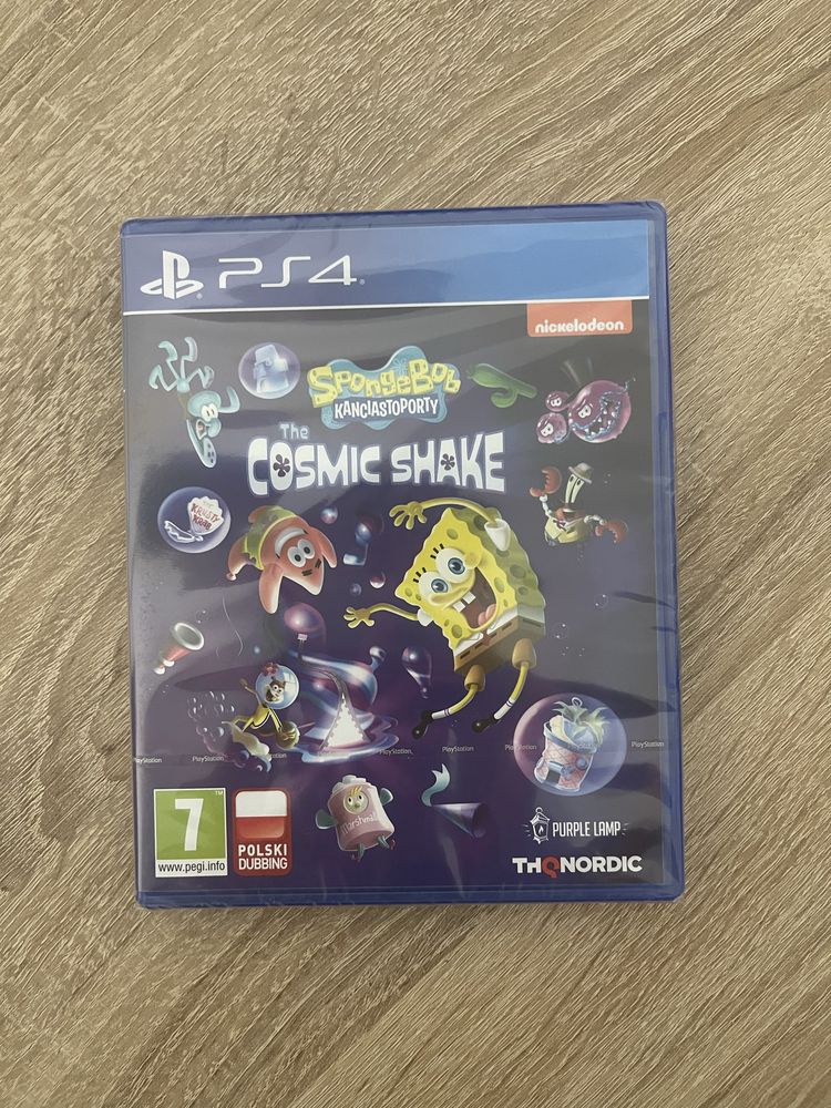 SpongeBob SquarePants Cosmic Shake PS4 nowa w folii PL dubbing