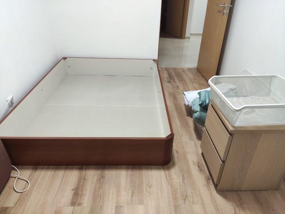 Sommier base para cama de casal com arrumação