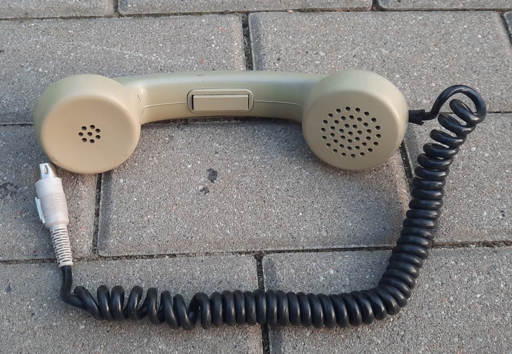 Milicja słuchawka do radiostacji słuchawka radiotelefon radmor unitra