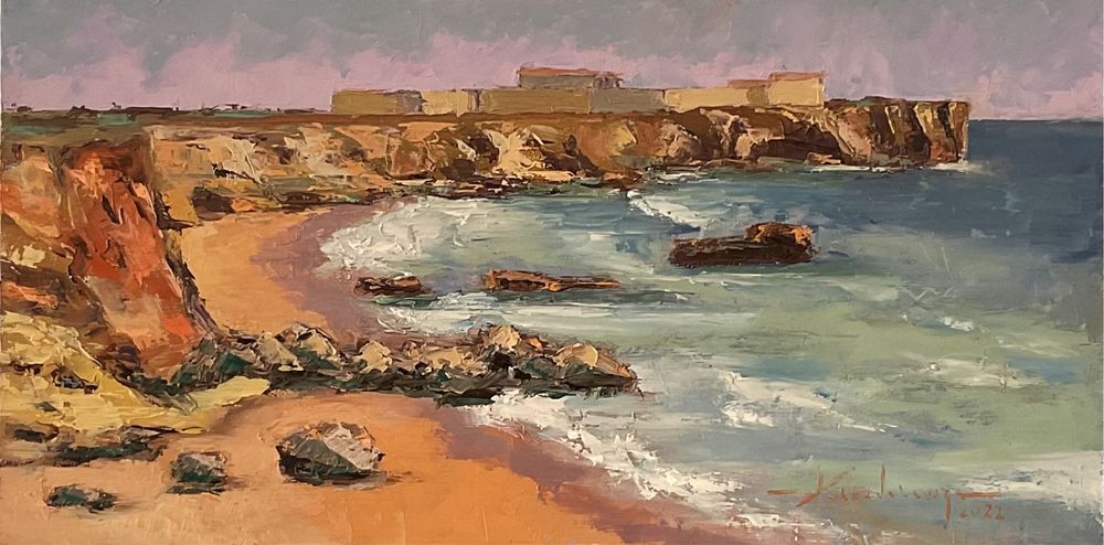 Sagres - Pintura a oleo - Nelson Valença