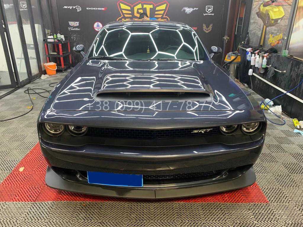 Губа бампер Dodge Challenger SRT Hellcat Demon Обвес Арки Расширители