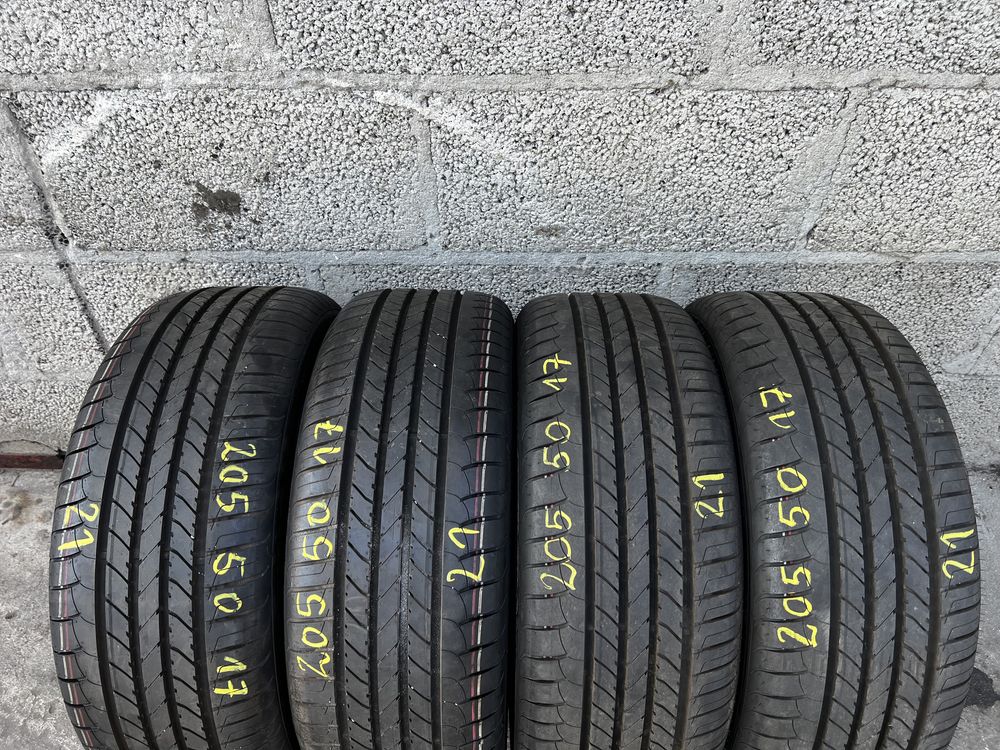 4 jak nowe opony goodyear efficientgrip 205/50/17 2021r.