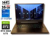 Asus TUF FX516PM 5 144Гц i7-11370H 4.8ГГц 16/512 RTX 3060 6Гб Ігровий