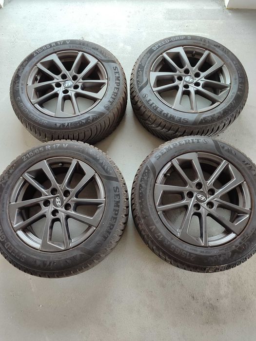 Komplet kół do Hyundai Tucson 17 cali z zimowymi oponami (5x114,3)