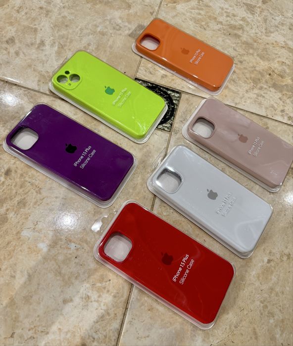 Чехол iphone 15 Plus цена за все 6 штук