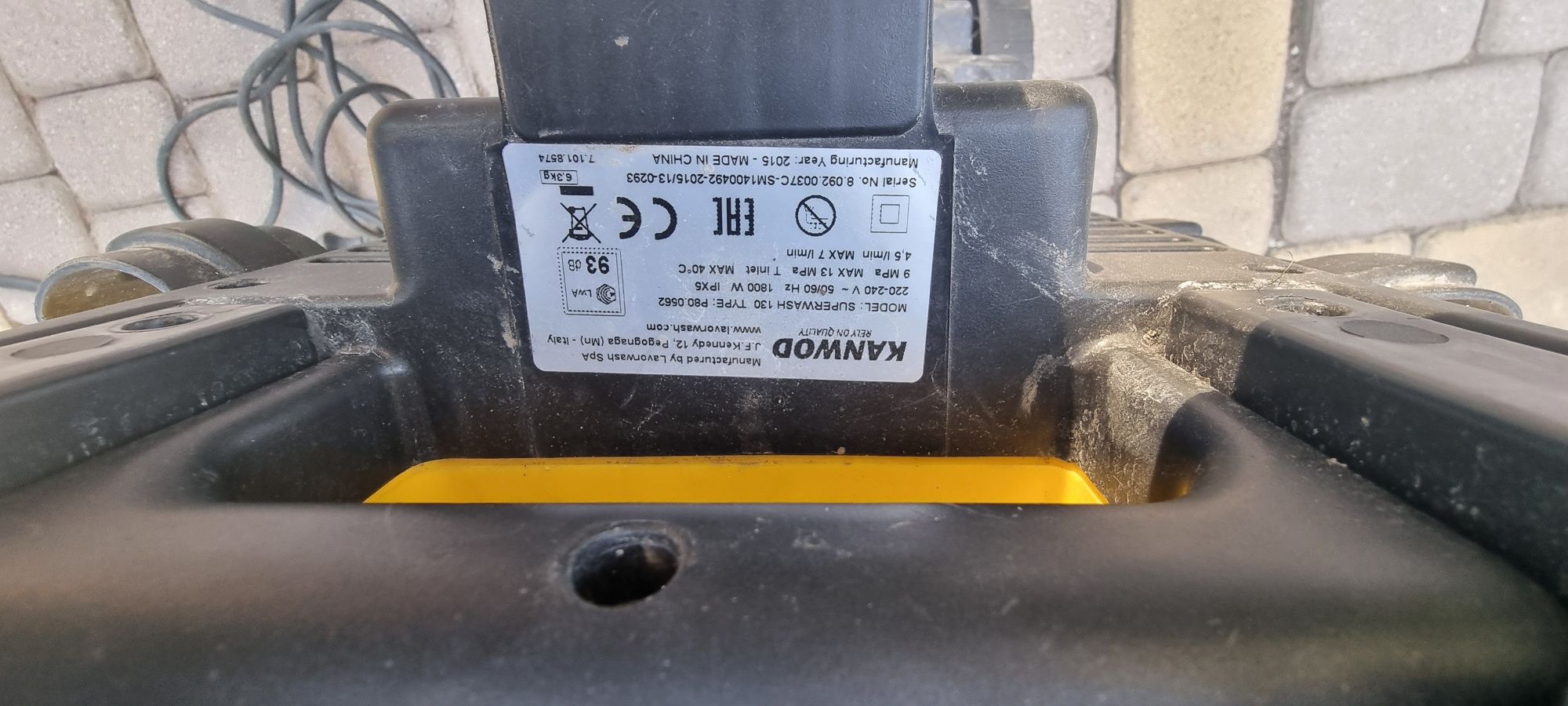 Myjka ciśnieniowa - uszkodzona Kanwod plus akcesoria