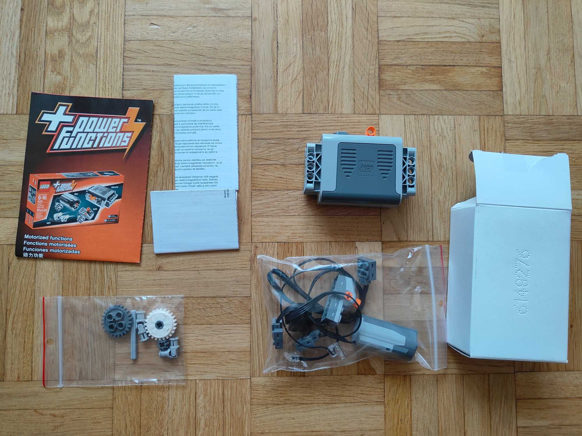 Lego Technic 42038  Łazik arktyczny + 8293 Silnik i lampy