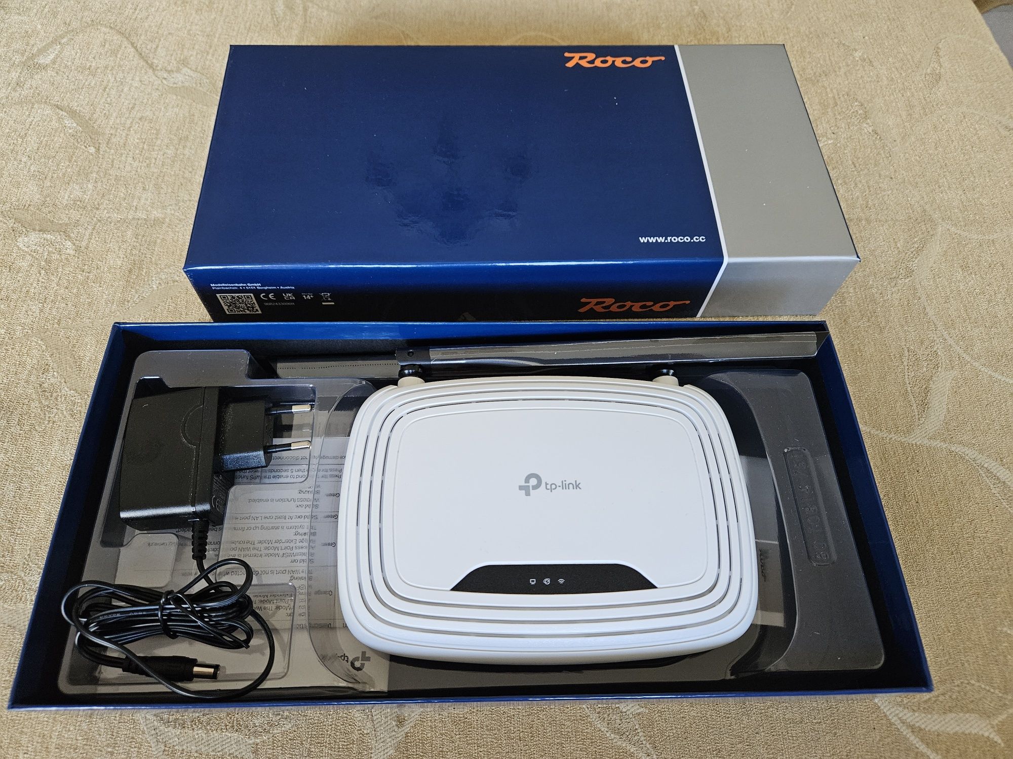 Sterowanie cyfrowe Z21 + Router Wifi, multiMAUS, Roco 10825 i 10814
